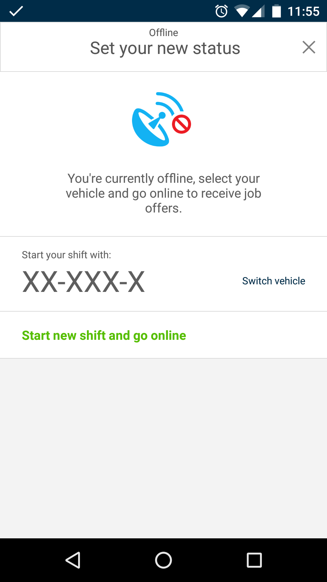 How do I switch vehicles? YourDriverApp